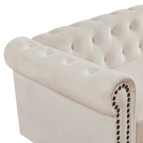 classic traditional upholstered sofa