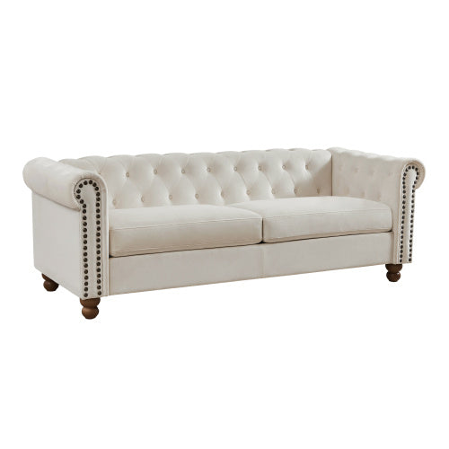 classic traditional upholstered sofa
