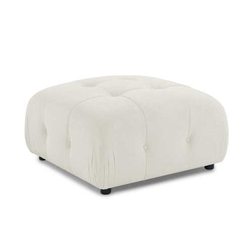 button tufted modular sectional sofa, navy velvet
