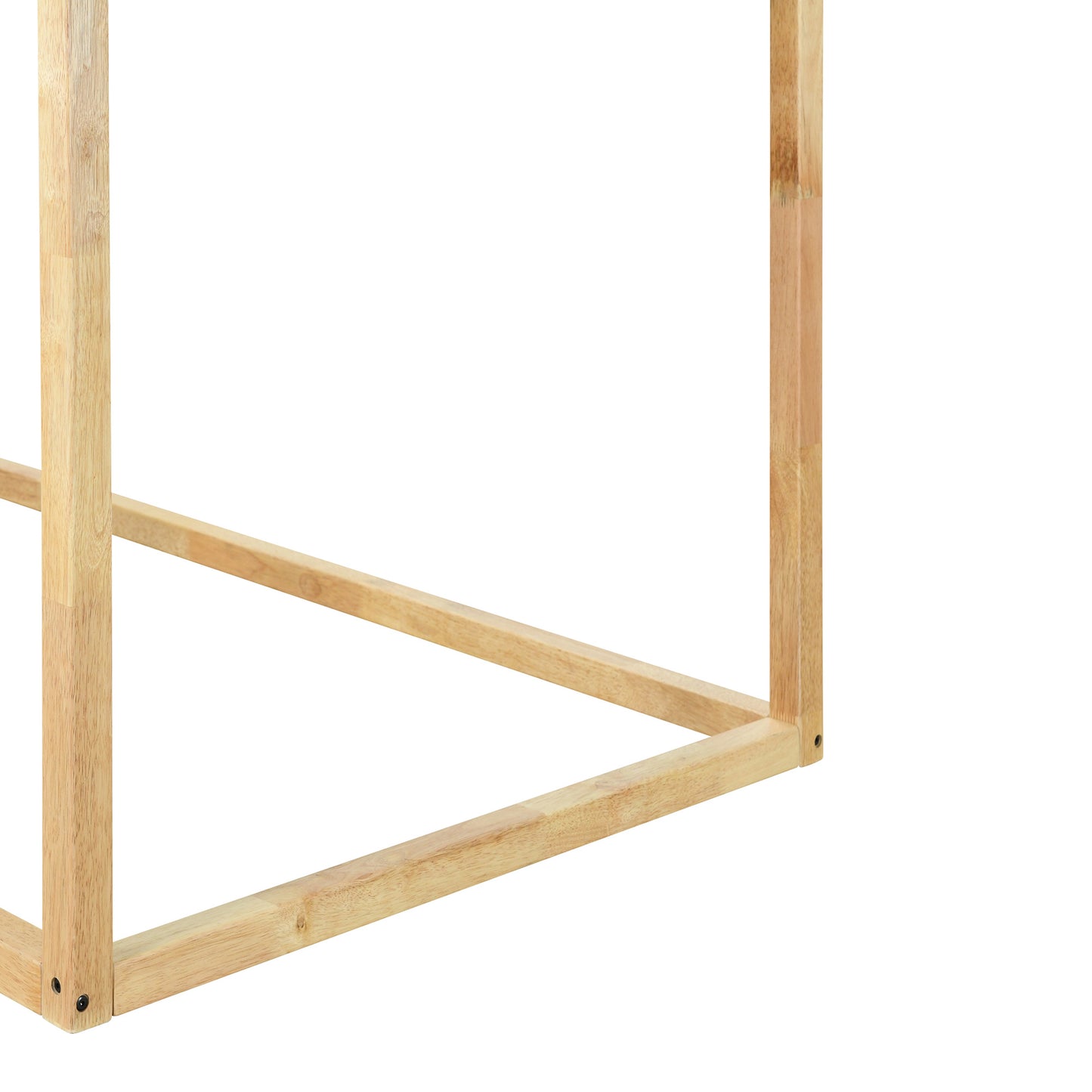 twin over twin bunk bed wood bed with tent