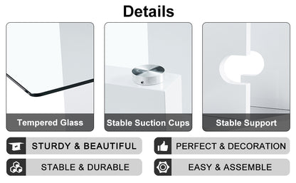 Ruby 6-Piece Dining Table Set, White