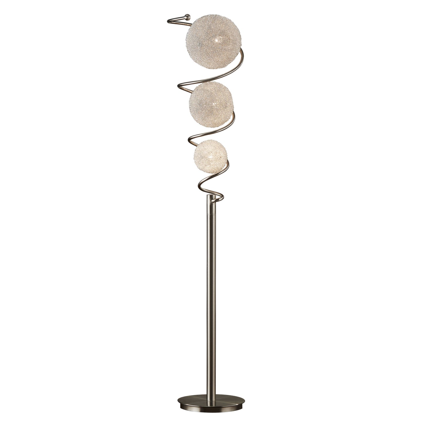 luxurious 3 wire-wrapped balls lamp