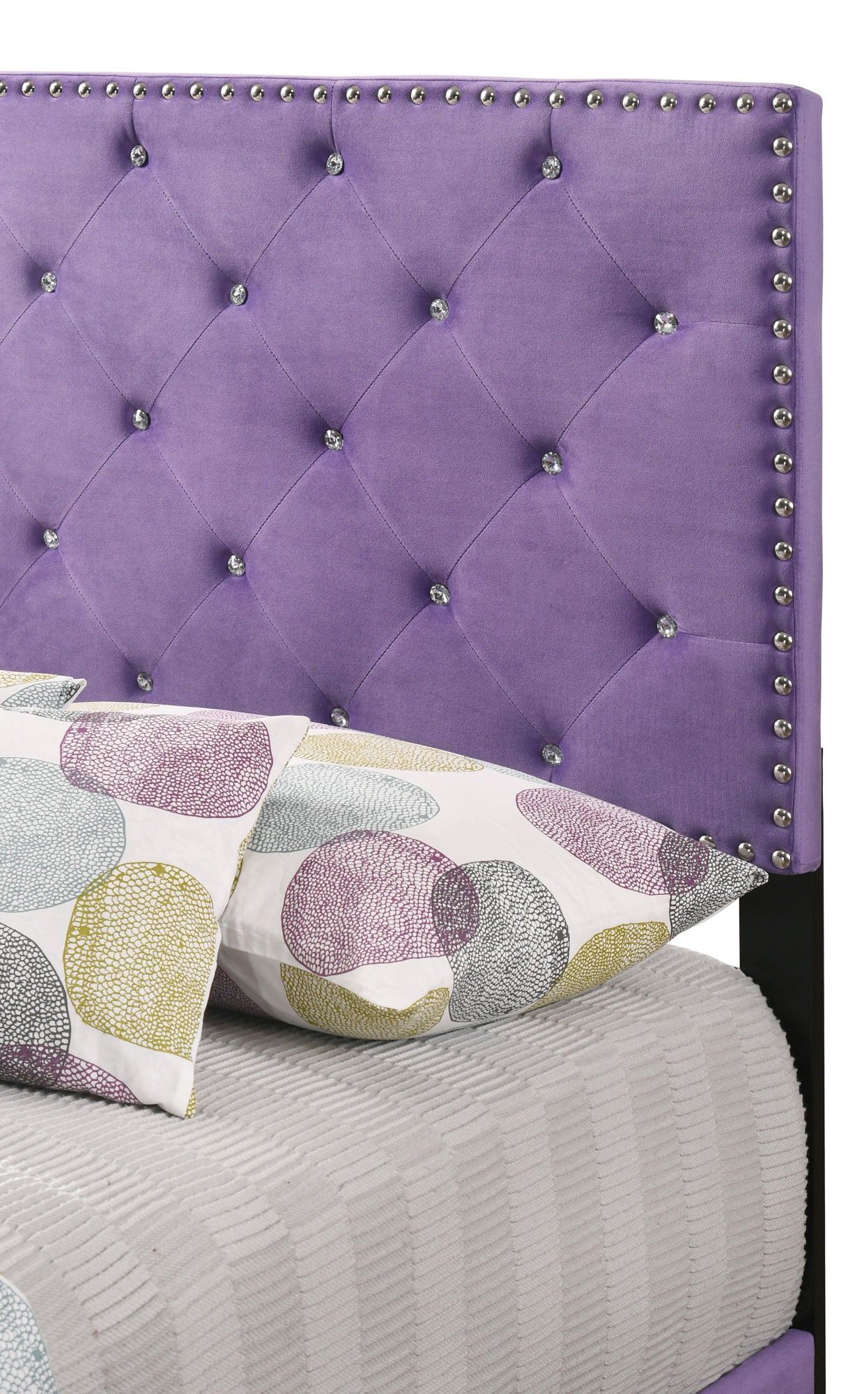 suffolk twin bed , purple