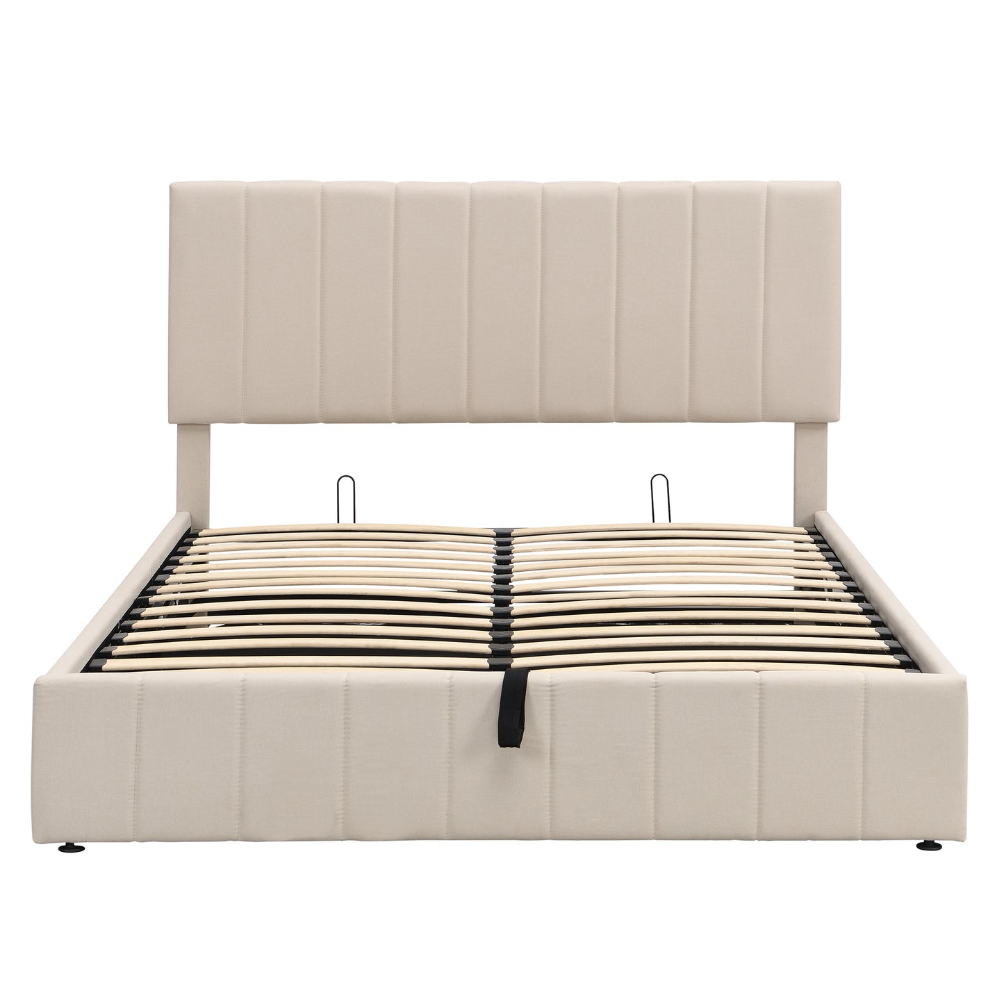 queen size upholstered platform bed with a hydraulic storage system - gray queen size upholstered platform bed with a hydraulic storage system - gray queen size upholstered platform bed with a hydrau
