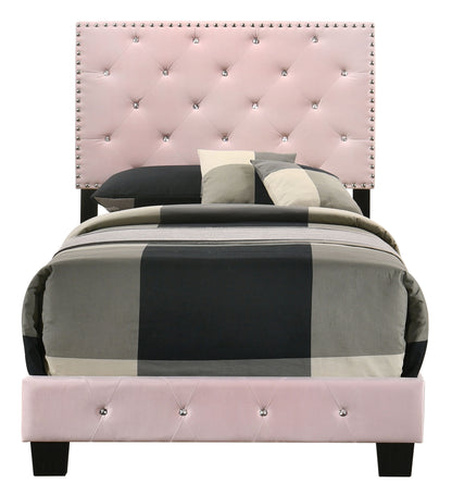 Suffolk Twin Bed , PINK