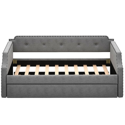 Emily Upholstered Daybed with Trundle