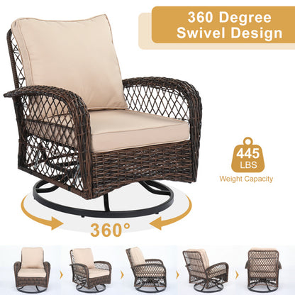 3 Pieces Patio Furniture Set