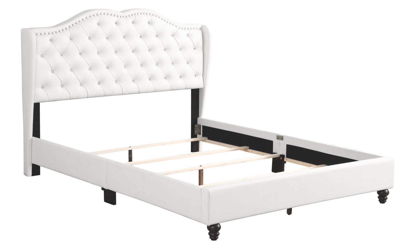 joy  king upholstered bed