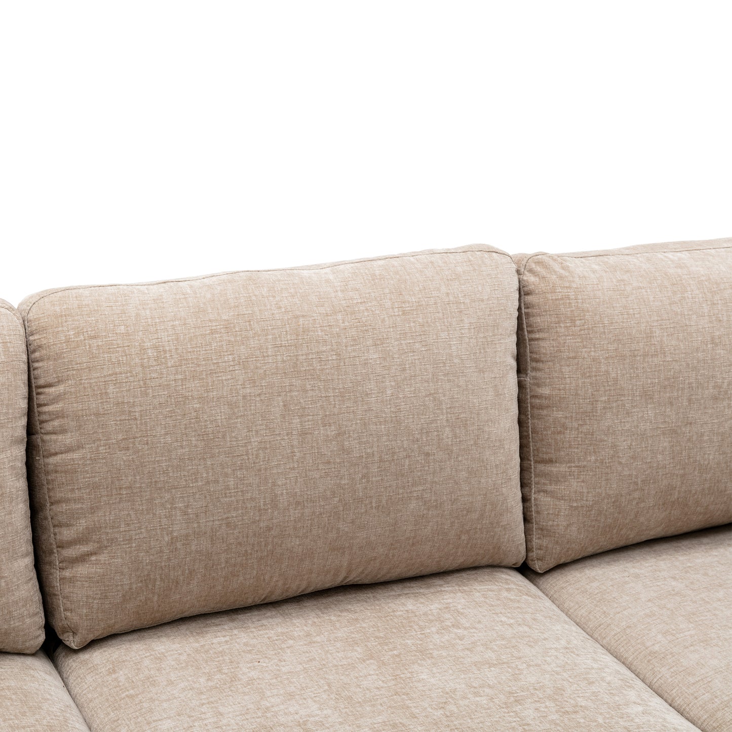 coolmore sectional sofa, camel