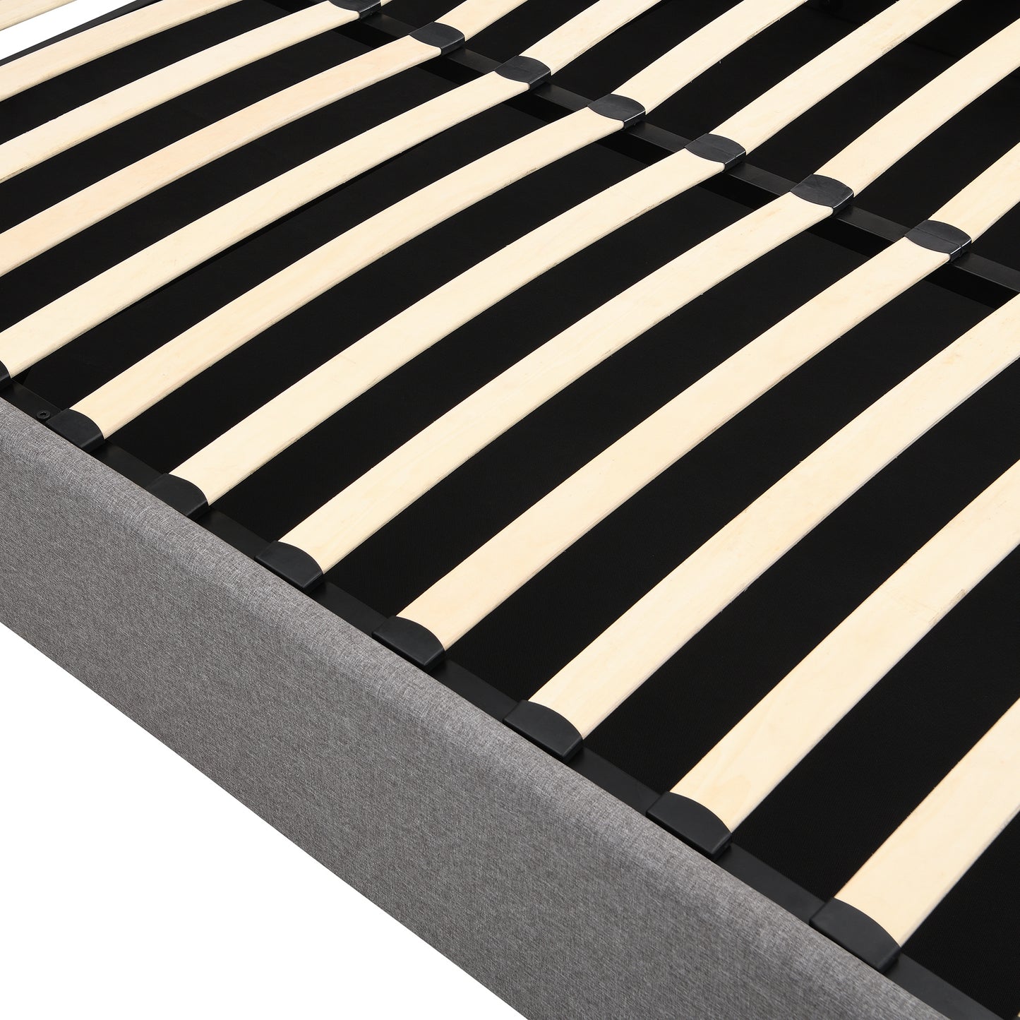 queen size upholstered platform bed with a hydraulic storage system - gray queen size upholstered platform bed with a hydraulic storage system - gray queen size upholstered platform bed with a hydrau