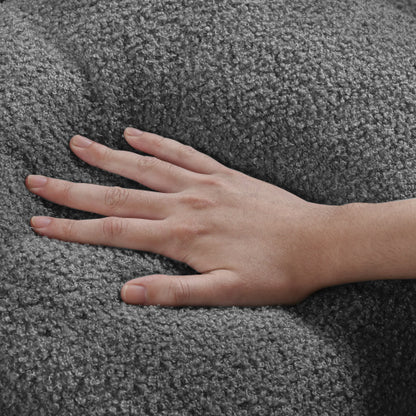 Teddy Velvet Sofa with 2 Pillows
