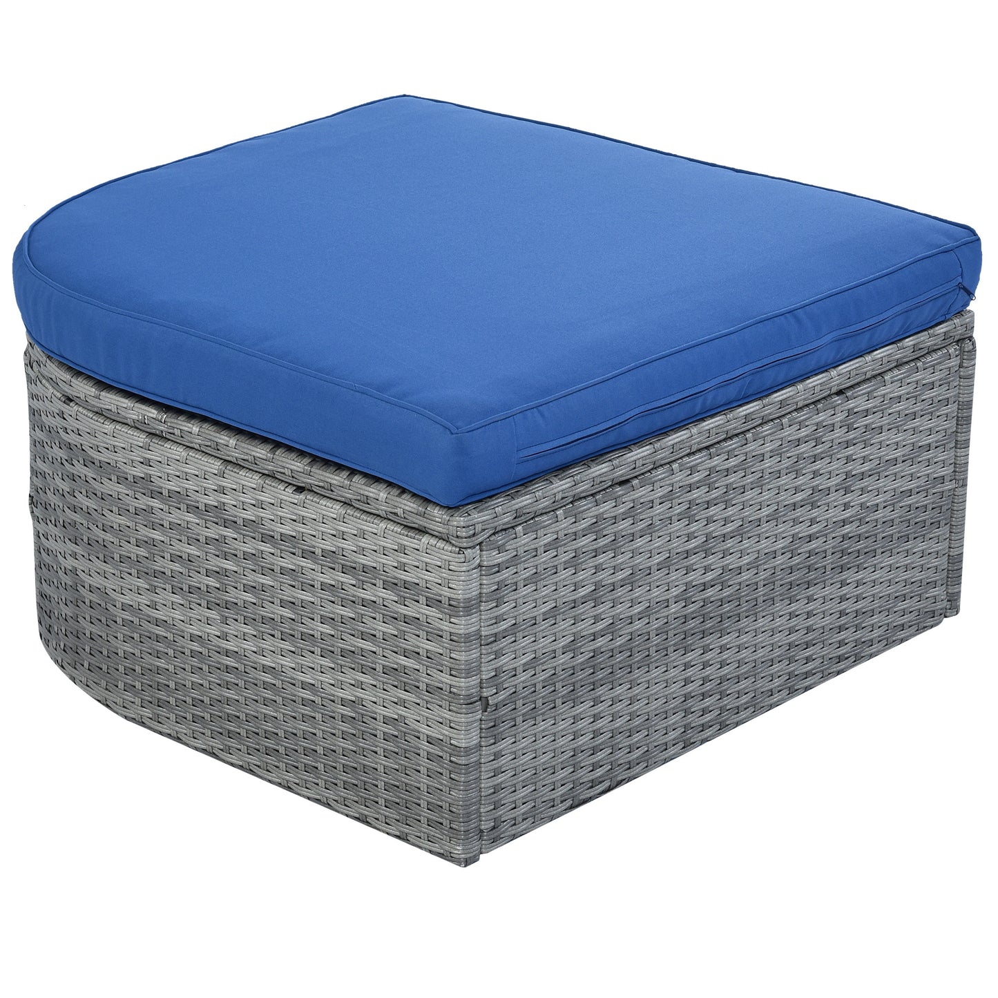 daybed/sunbed with retractable canopy set
