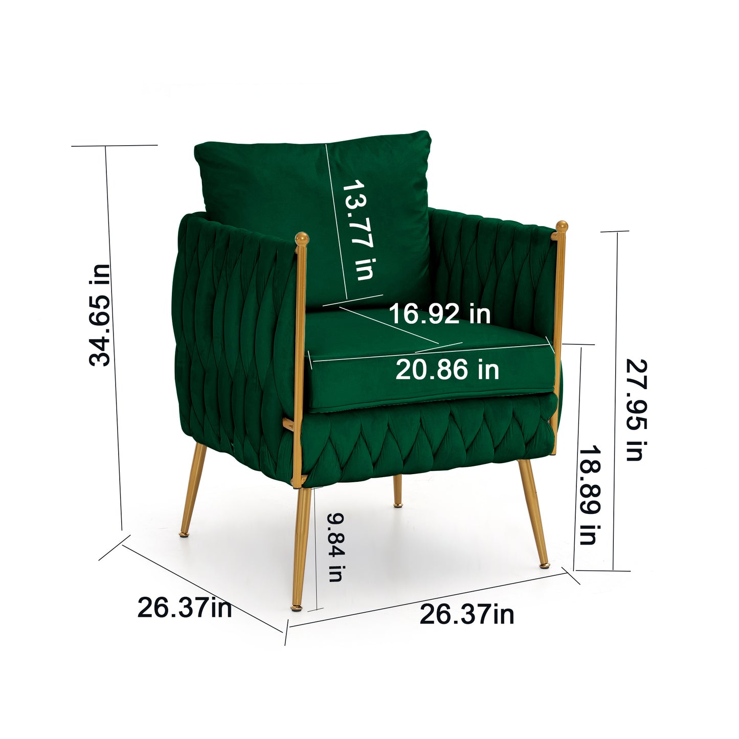 fiona fluffy tufted upholstered sofa set, green velvet