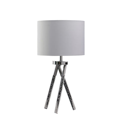 26.25" In Mid Century Birgit Led Acrylic Tapered Legs
