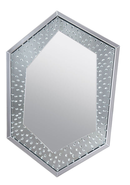 ACME Nysa Wall Decor in Mirrored & Faux Crystals