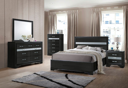 ACME Naima Twin Bed in Black