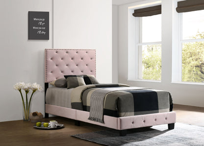 Suffolk Twin Bed , PINK