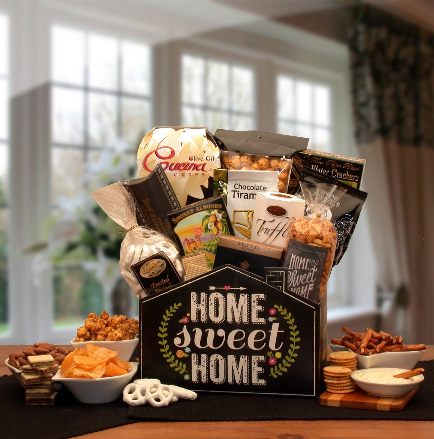 no place like home housewarming gift box