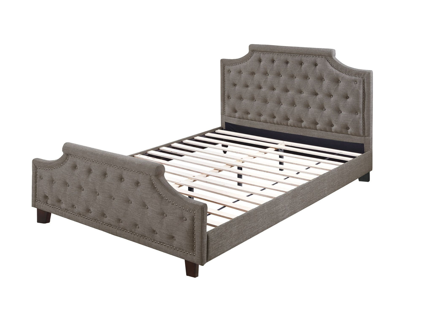 tufted eastern king size bed
