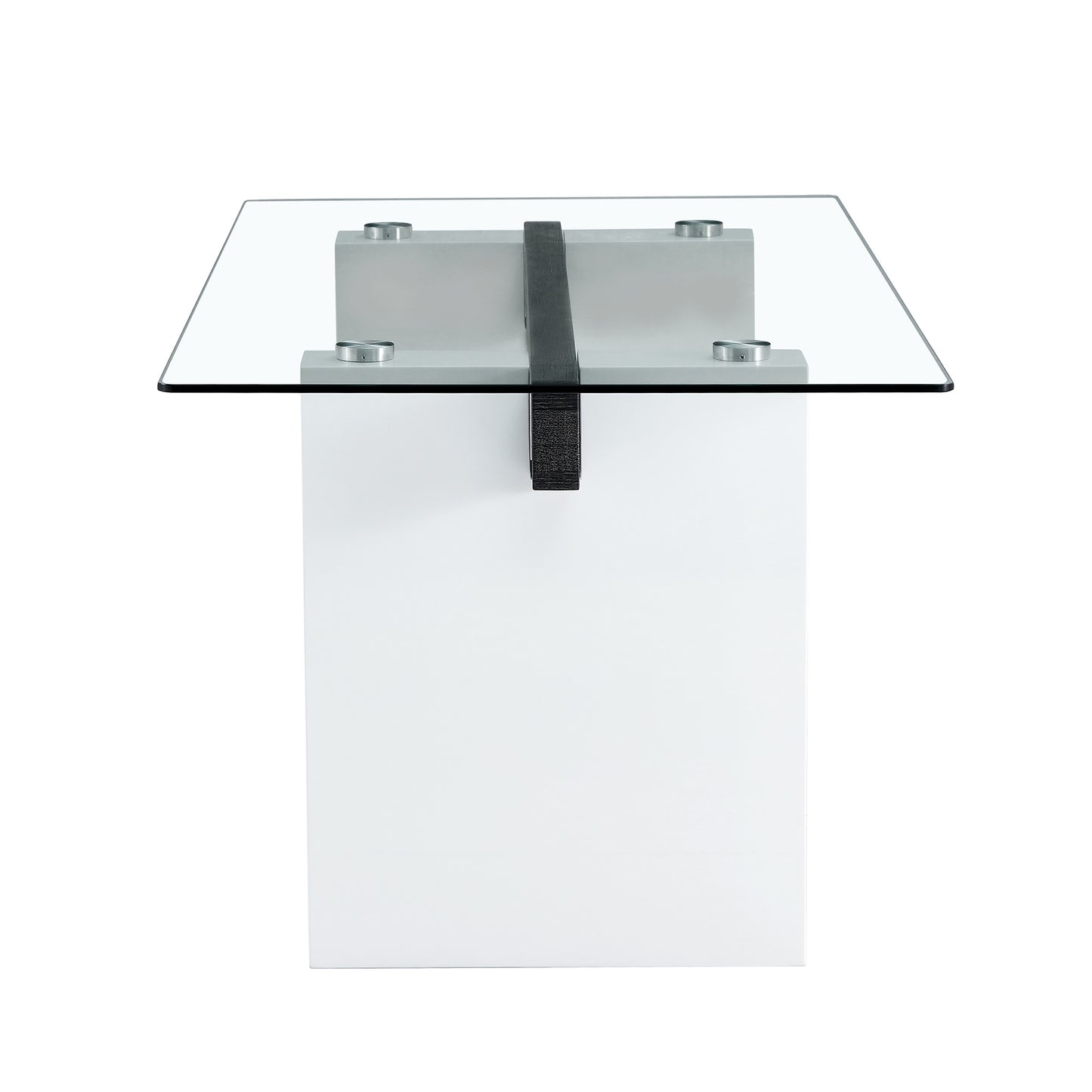 danny rectangular glass table