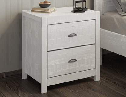 Albany 3 Piece Queen Bed Set, White