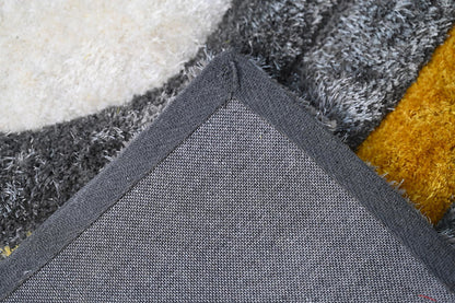 Rona Gray 3D Shag Rug