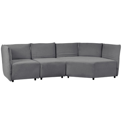 Ustyle Stylish Sofa Set, Grey