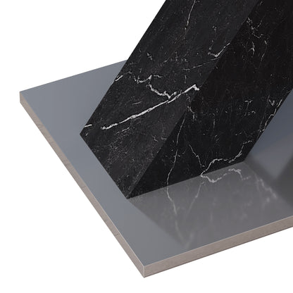 Lux Extendable Marble Square Dining Table