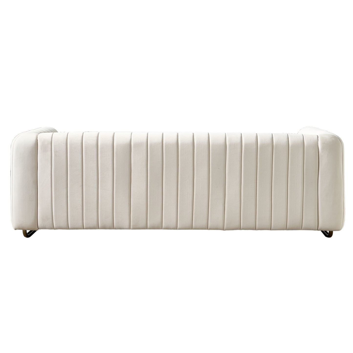 zara velvet sofa couch, beige