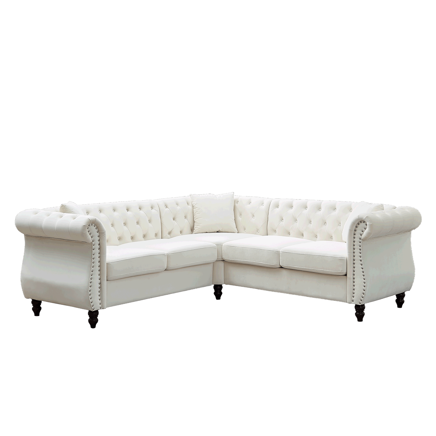 chesterfield l-shaped sectional
