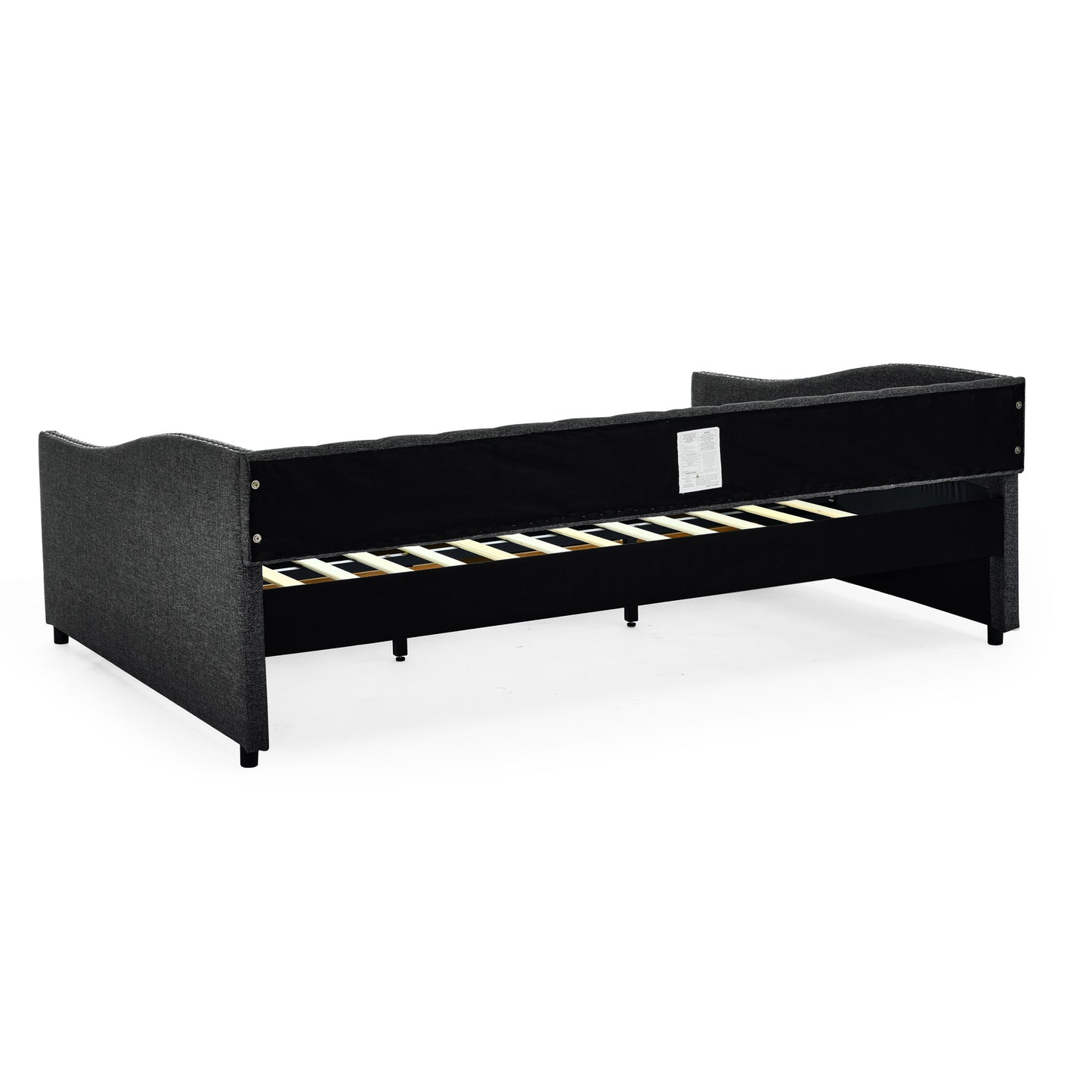 morgan upholstered daybed/sofa bed with drawers