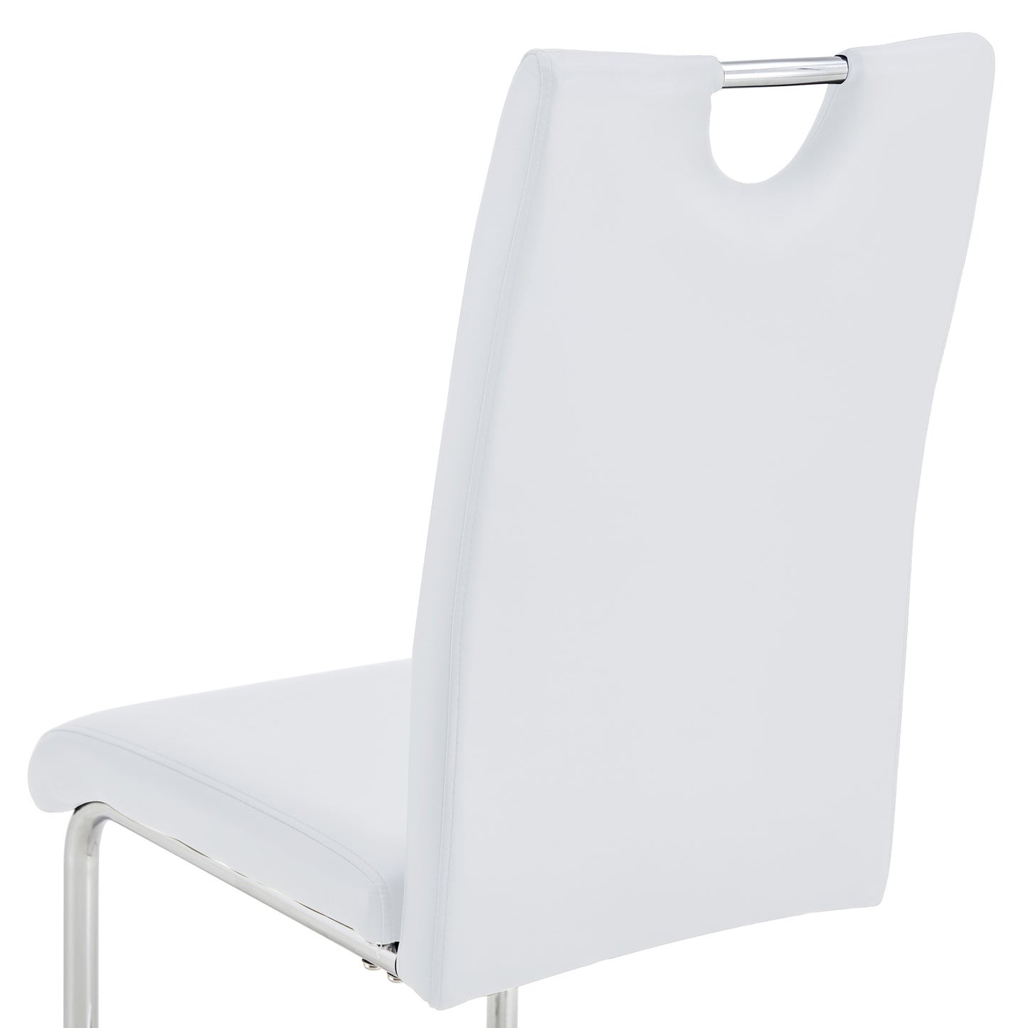 modern dining chairs set of 4, white