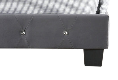 Suffolk Twin Bed , Gray