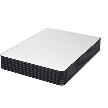Memory Foam Hybrid Twin Size Mattresses in a Box with Individual Pocket Spring Breathable Comfortable for Sleep Supportive and Pressure Relief