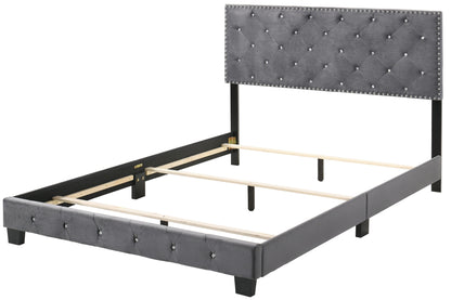 Suffolk Queen Bed , Gray