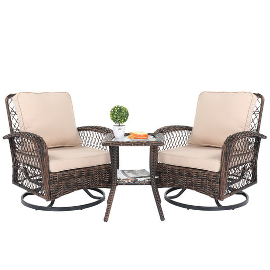 3 Pieces Patio Furniture Set