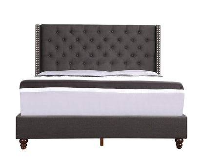 Julie King Upholstered Bed