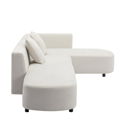 L-Shaped Luxury Sectional Sofa