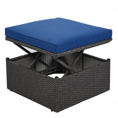 Betty Rectangle Daybed with Retractable Canopy