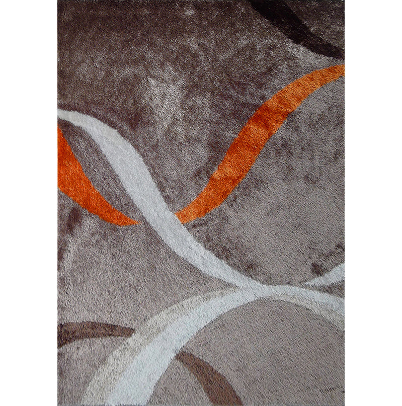 "aria collection" soft pile hand tufted shag area rug
