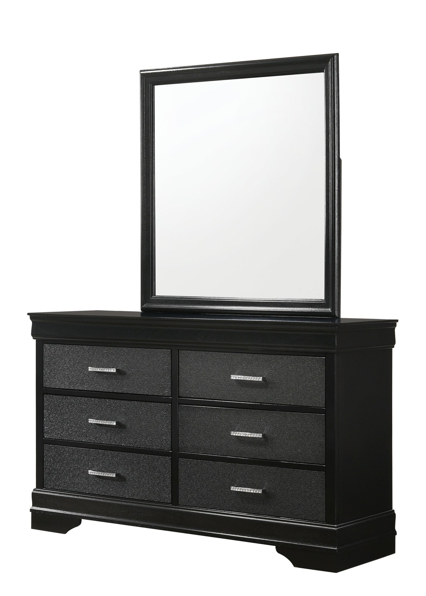 amalia - dresser - black