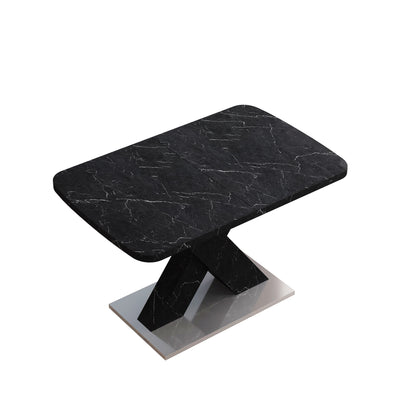 Lux Extendable Marble Square Dining Table