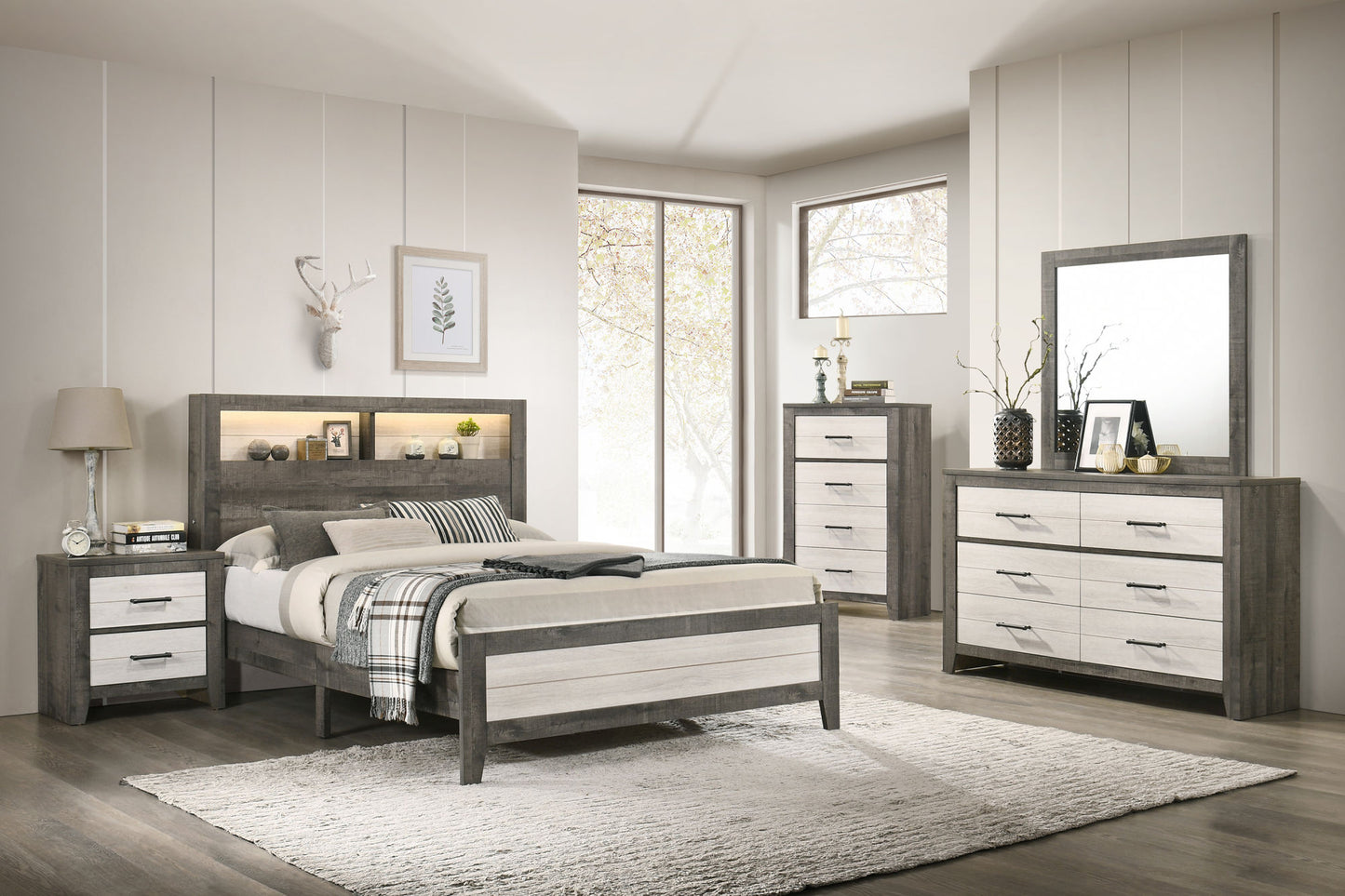 rhett - dresser - white