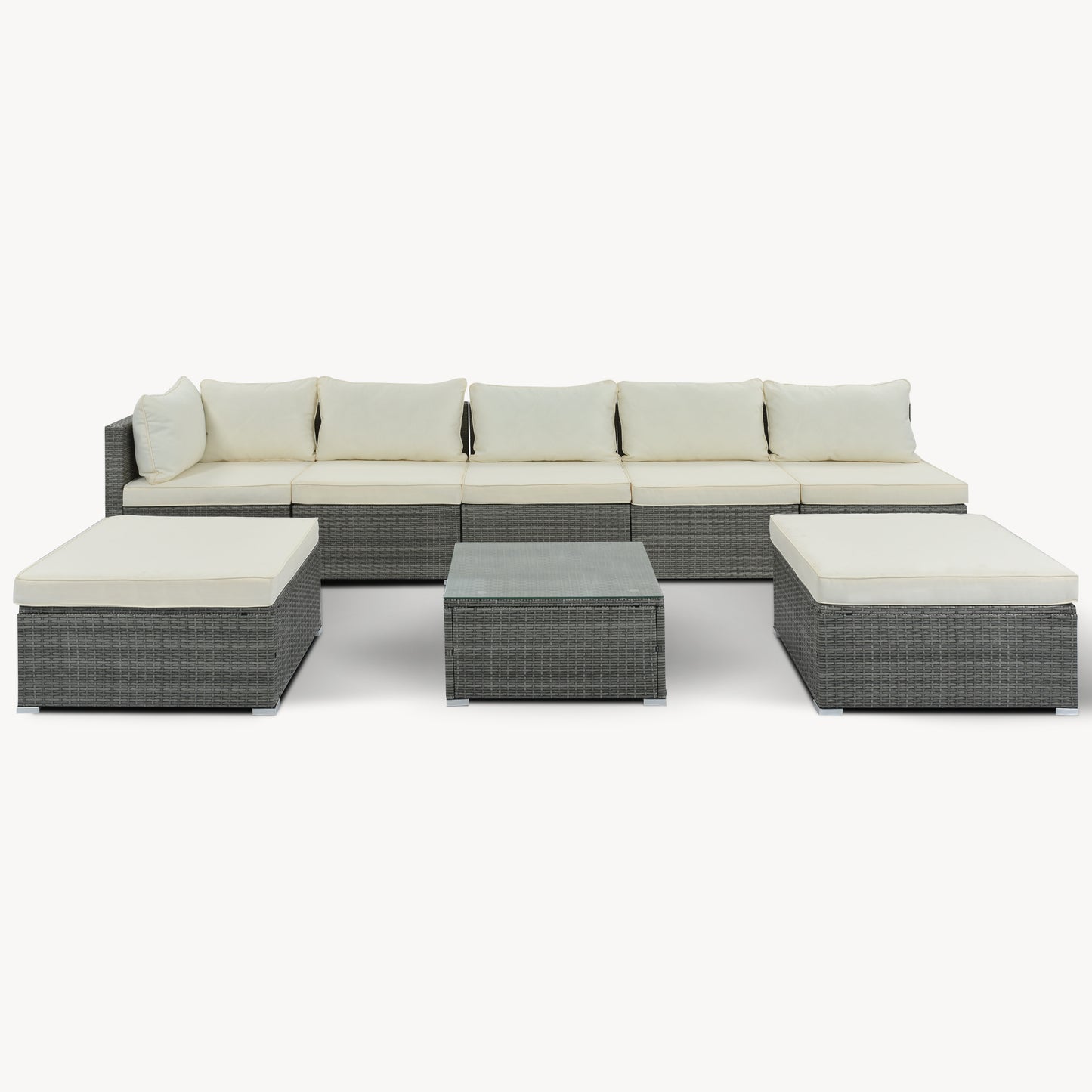 8-pieces outdoor patio furniture sets