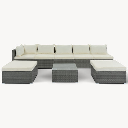 8-Pieces Outdoor Patio Furniture Sets