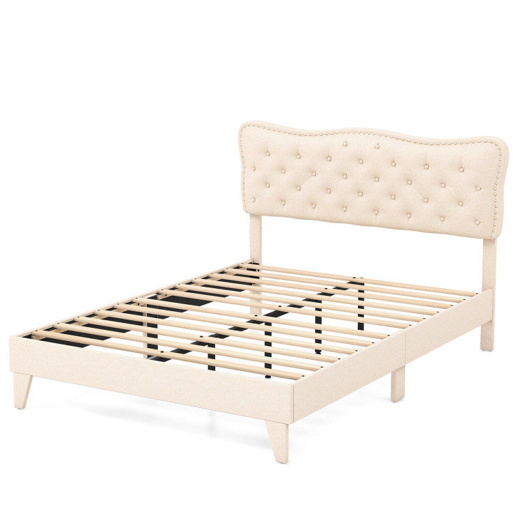 nae tufted upholstered bed