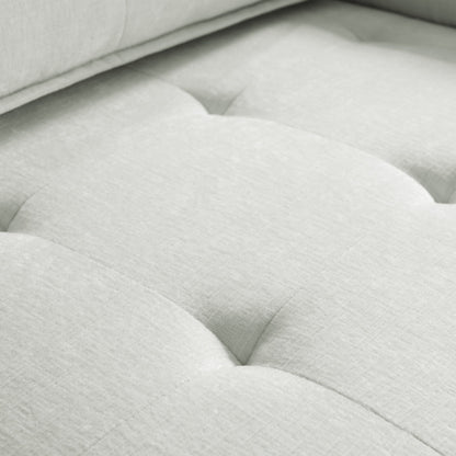 Chenille L-Shape Modular Sectional Sofa