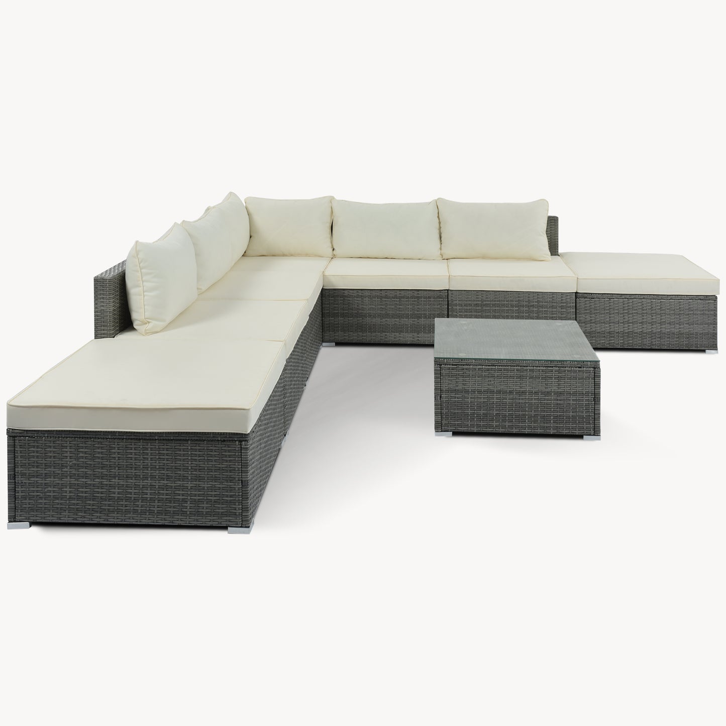 8-pieces outdoor patio furniture sets