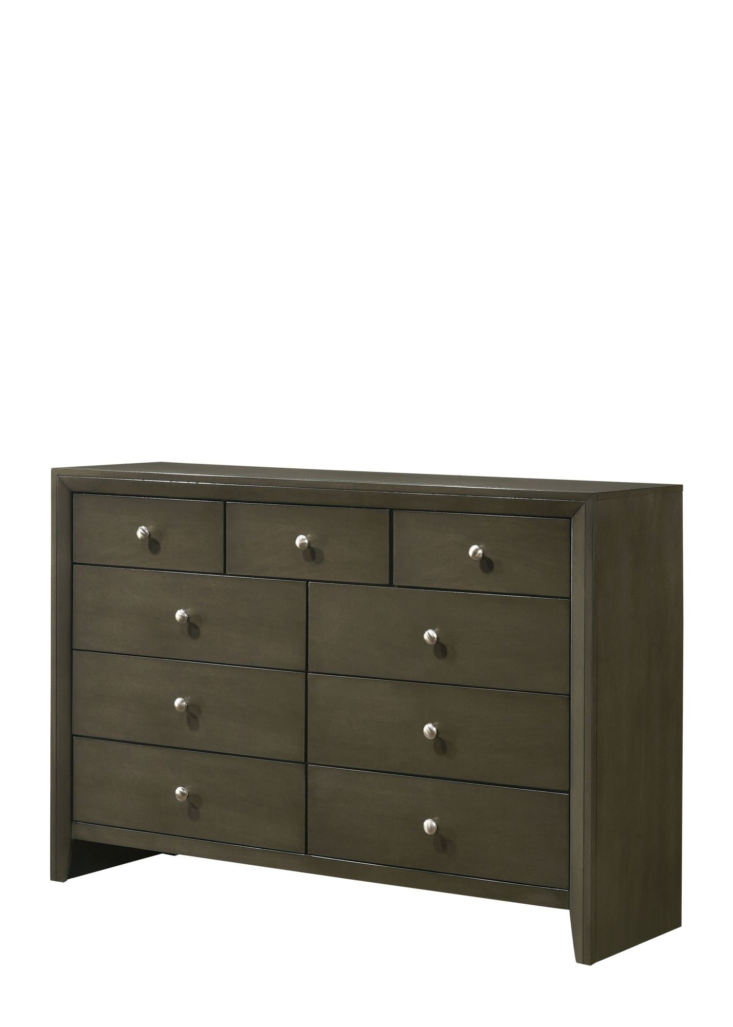 acme ilana dresser, gray finish