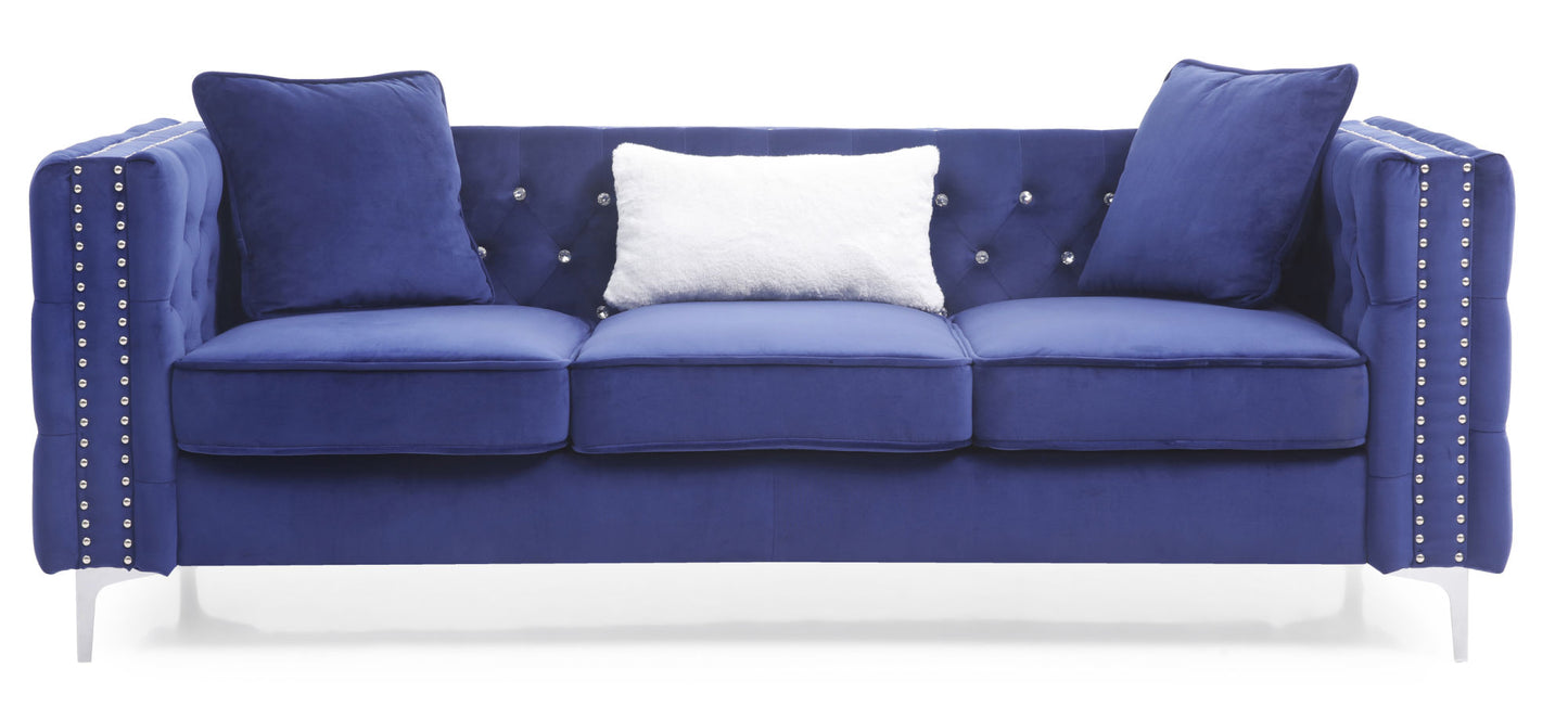 paige sofa set , blue